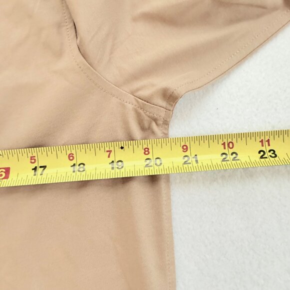 NWT Hickey Freeman Mens Classic Fit Long Sleeve Button-Up Taupe Shirt Size Small - Picture 11 of 11